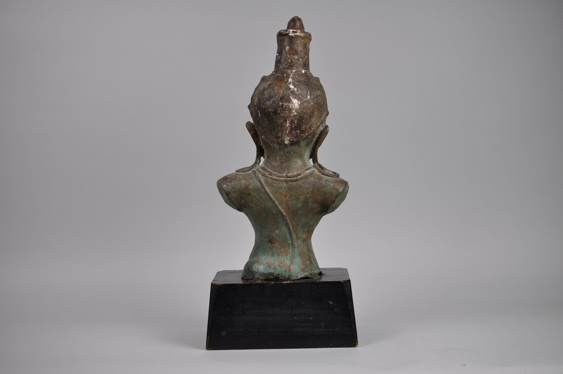 Bronze Buddha Diety Bust, photo 11 of 20