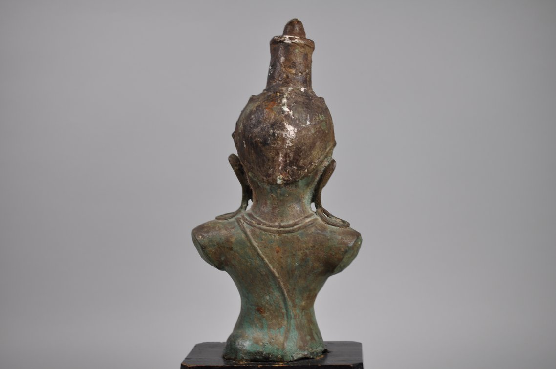 Bronze Buddha Diety Bust, photo 12 of 20