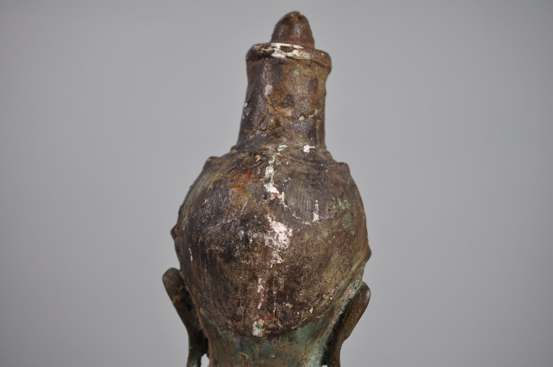 Bronze Buddha Diety Bust, photo 13 of 20