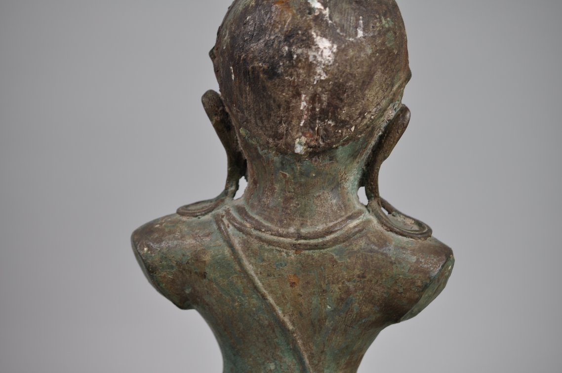 Bronze Buddha Diety Bust, photo 14 of 20