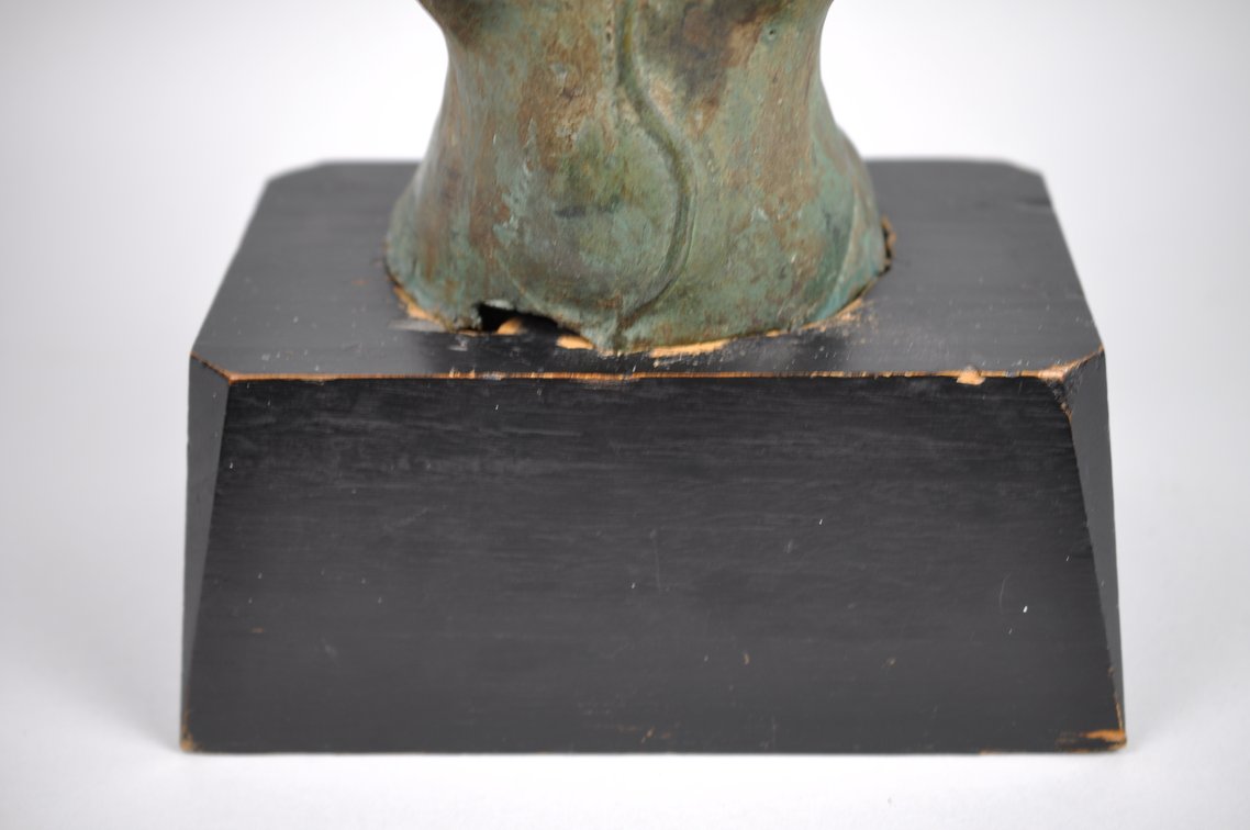 Bronze Buddha Diety Bust, photo 18 of 20