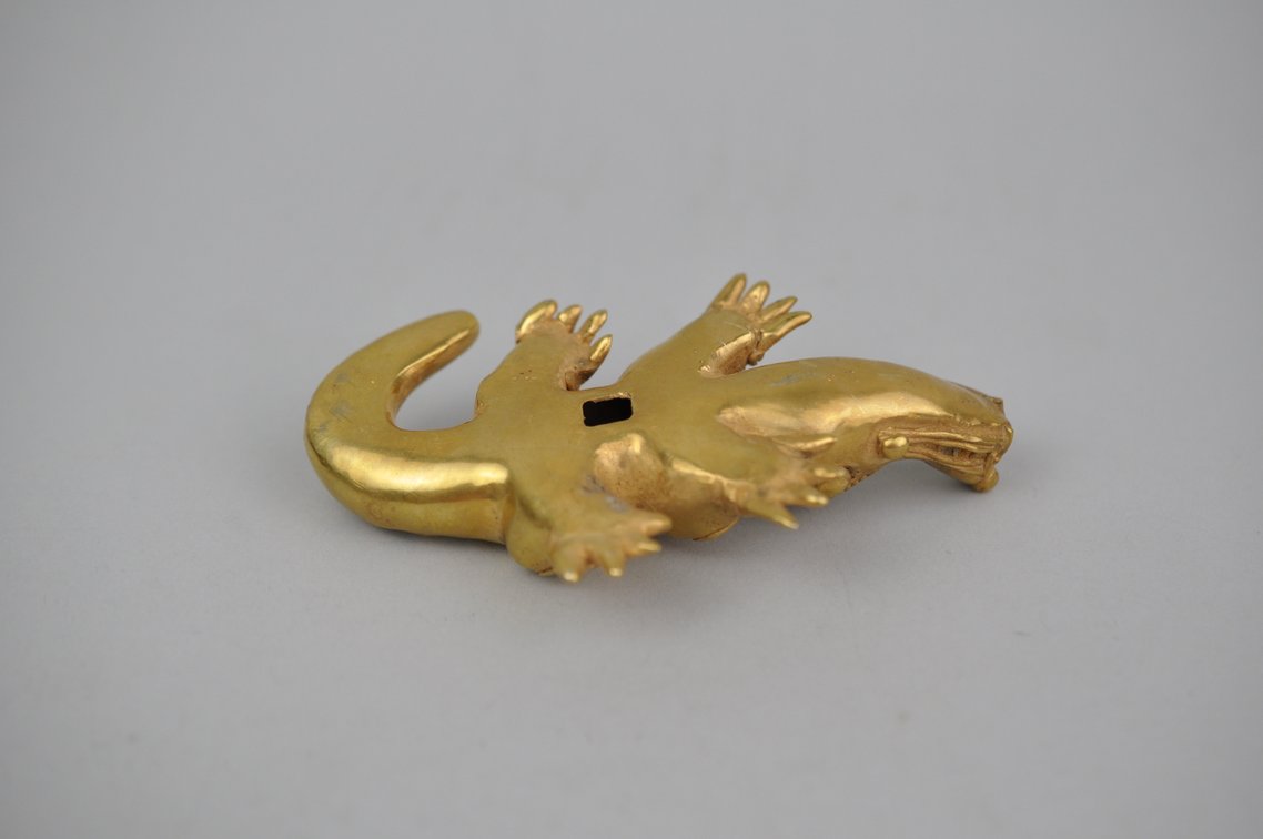 Zoomorphic Tairona Tumbaga Figure, photo 11 of 11