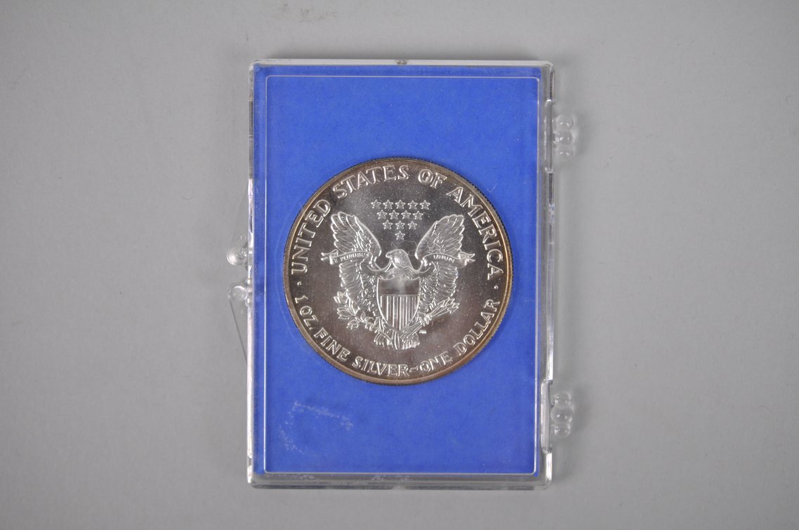 1987 American Silver Eagle, photo 4 of 4