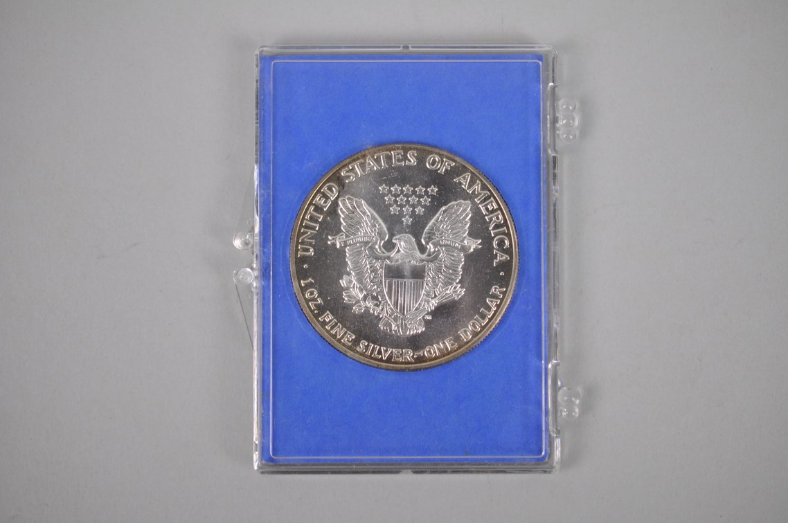 1987 American Silver Eagle, photo 4 of 4