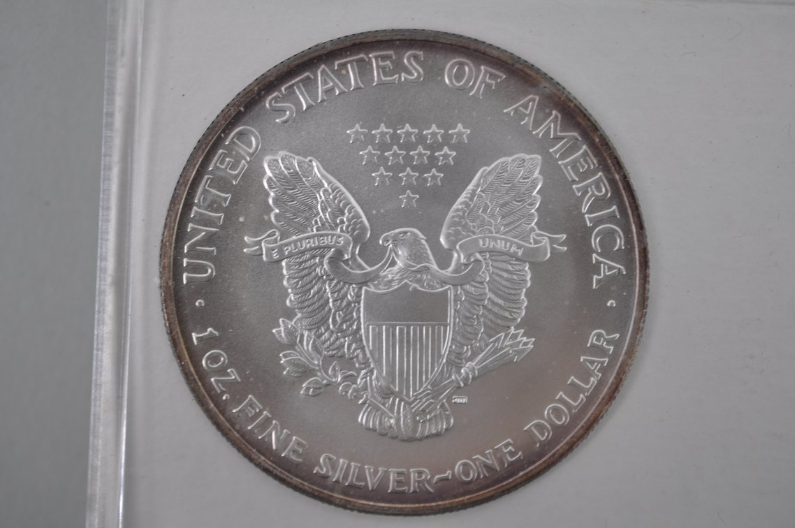2003 American Silver Eagle, photo 2 of 4