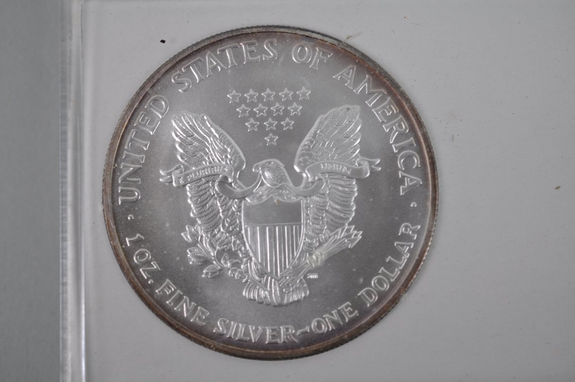 2003 American Silver Eagle, photo 2 of 4