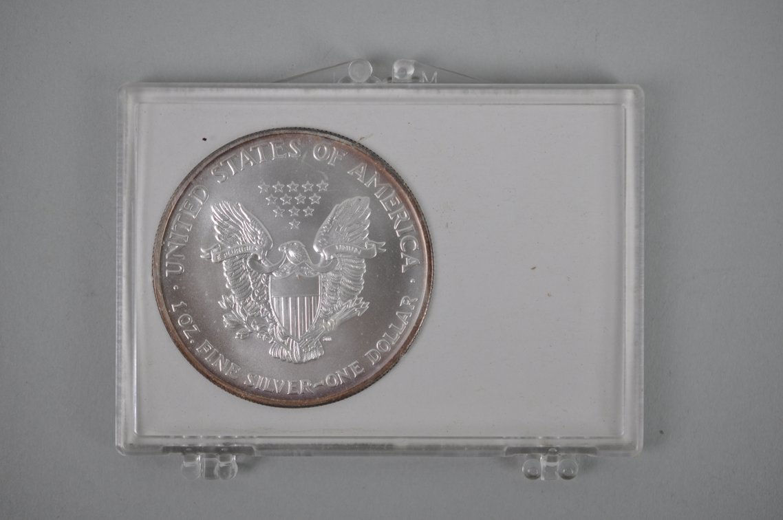 2003 American Silver Eagle, photo 4 of 4