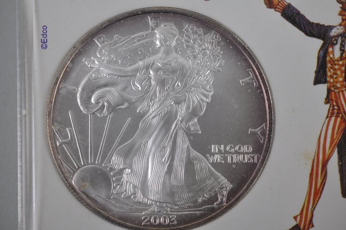 2003 American Silver Eagle
