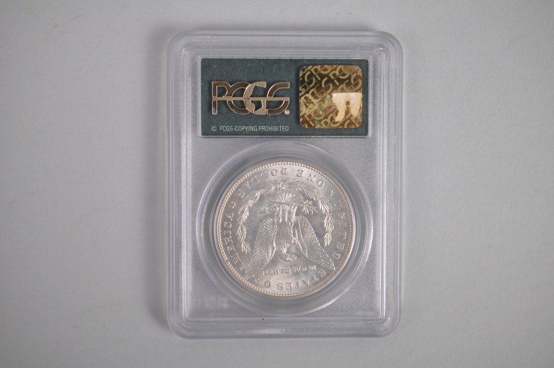 1887 Morgan Silver Dollar Graded, photo 2 of 4