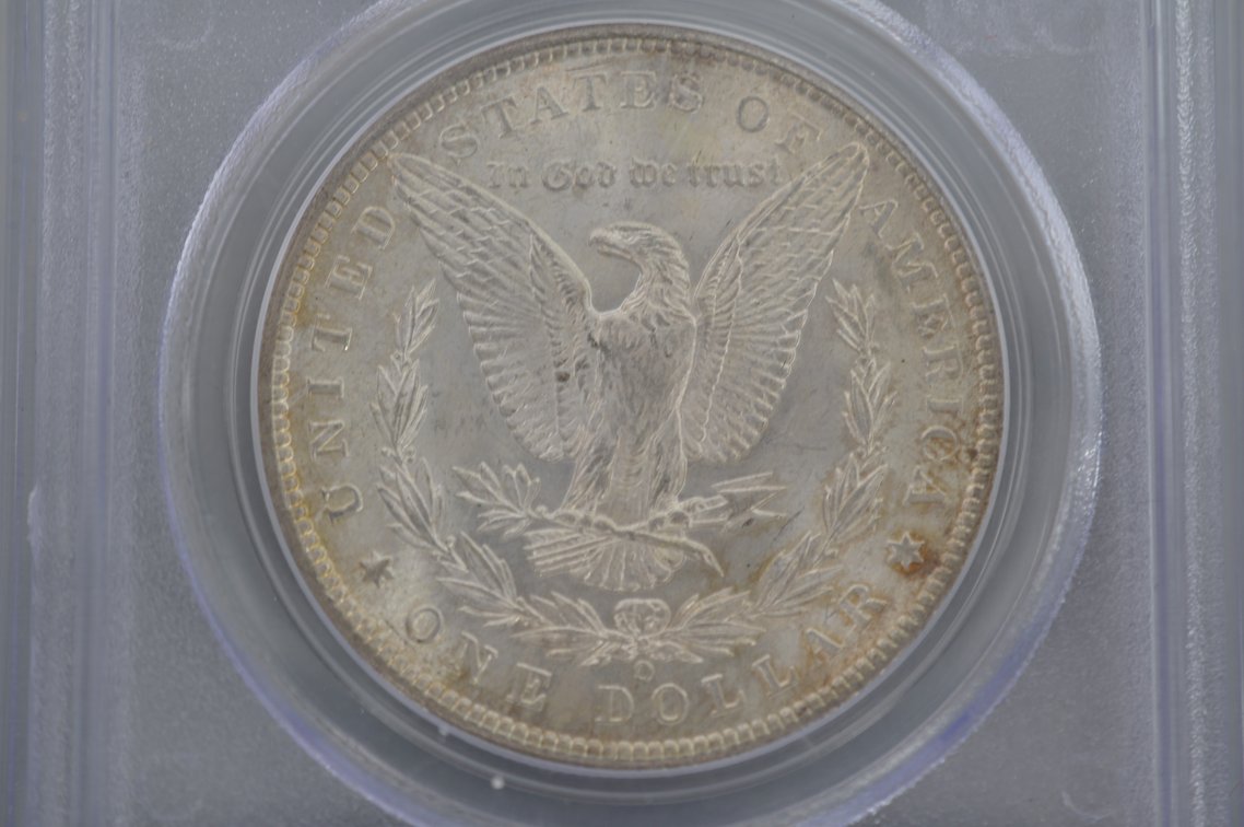 1899-O Morgan Silver Dollar Graded, photo 4 of 4