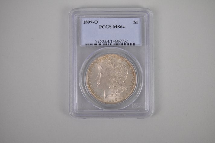 1899-O Morgan Silver Dollar Graded