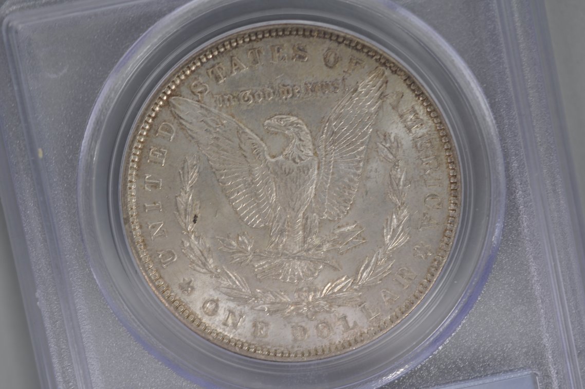 1899-O Morgan Silver Dollar Graded, photo 4 of 4