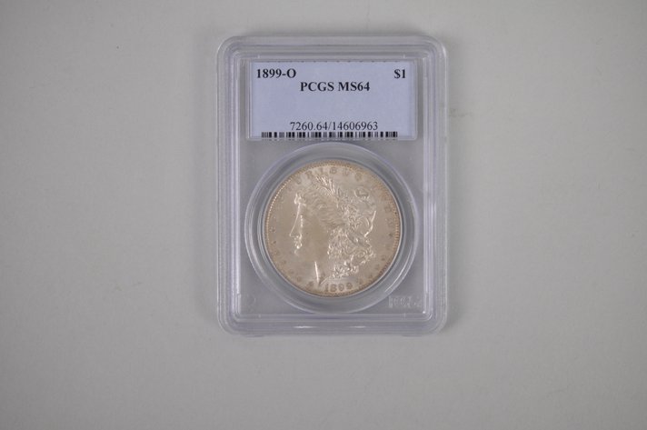 1899-O Morgan Silver Dollar Graded