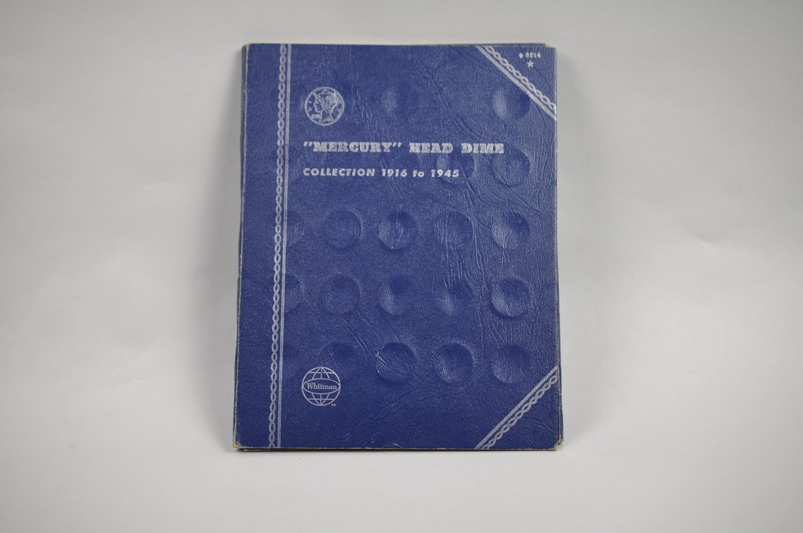 1916-1945 Mercury Dime Whitman Folder, photo 8 of 9