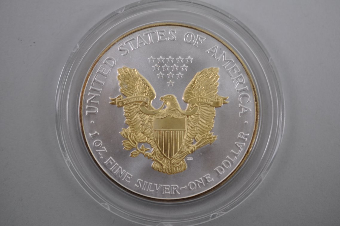 American Silver Eagle Colorized, photo 3 of 7