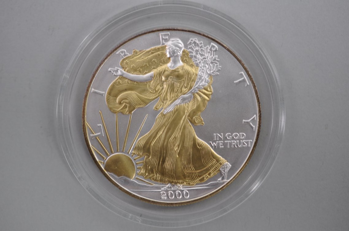 American Silver Eagle Colorized, photo 2 of 7