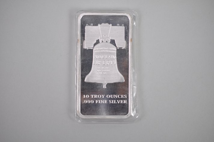 SD Bullion 10 ozt .999 Fine Silver Bar