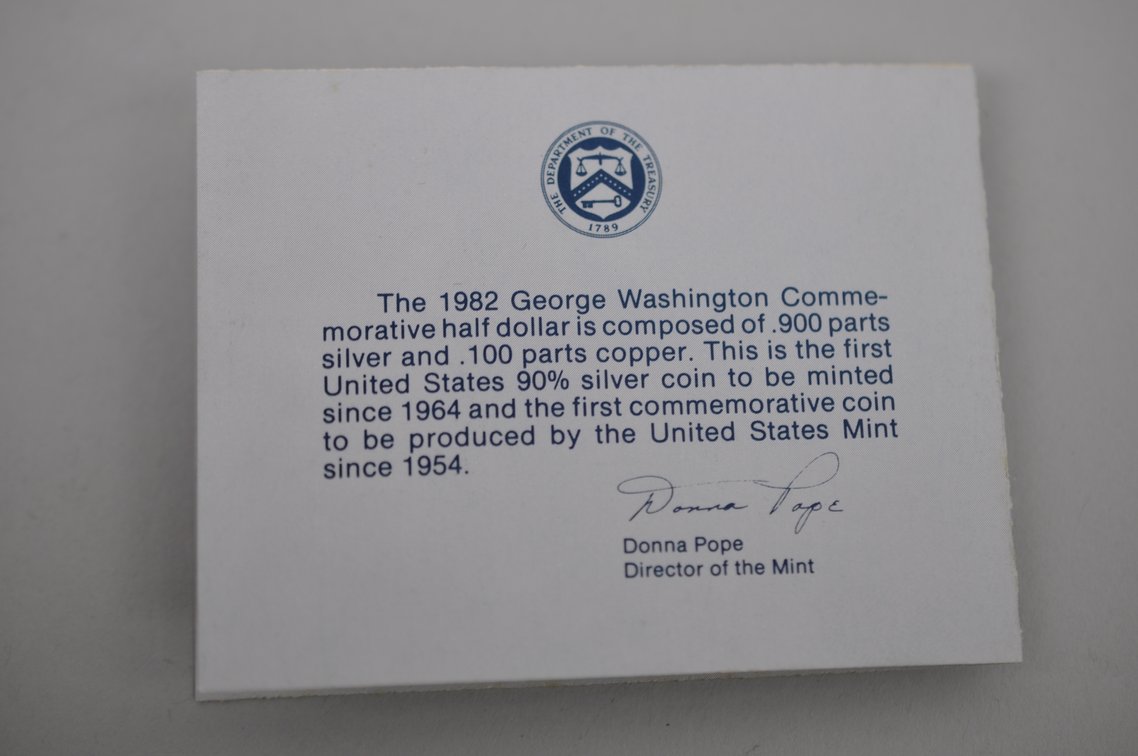 1982 George Washington Half Dollars, photo 8 of 8
