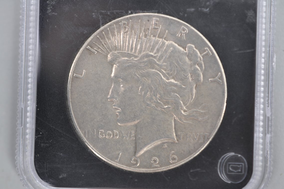 1926 Silver Peace Dollars Slabbed-PCS, photo 3 of 6