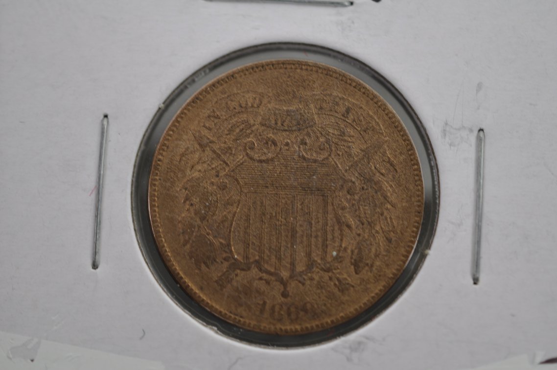1862 Copper Two Cent, photo 4 of 4