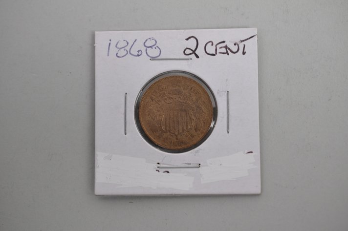 1862 Copper Two Cent