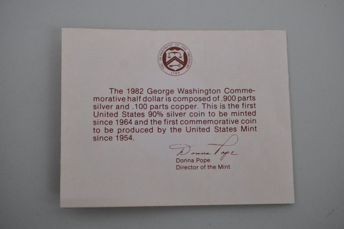 1982 George Washington Half Dollars, photo 6 of 6