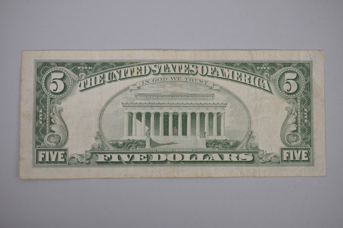 United States Five & Ten Dollar Legal Tender Notes 1928-1963, photo 4 of 12