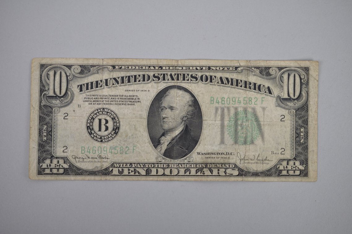 United States Five & Ten Dollar Legal Tender Notes 1928-1963, photo 11 of 12