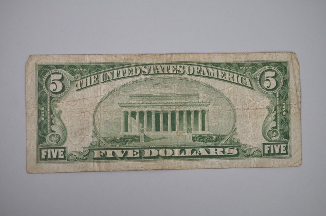 United States Five & Ten Dollar Legal Tender Notes 1928-1963, photo 8 of 12