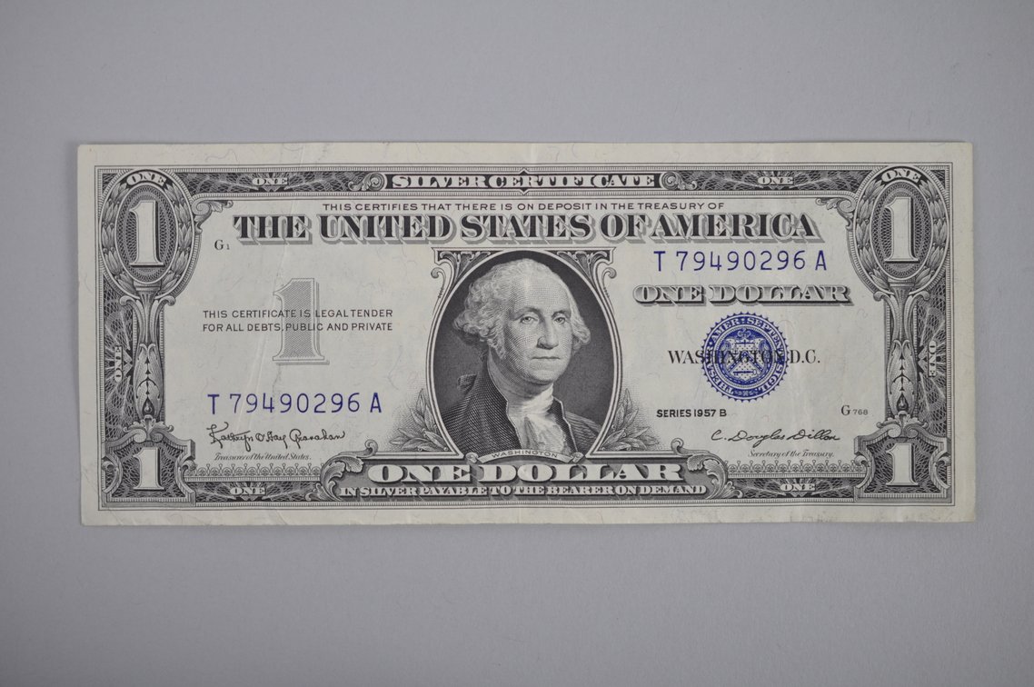 1957 One Dollar Silver Certificates, photo 3 of 6