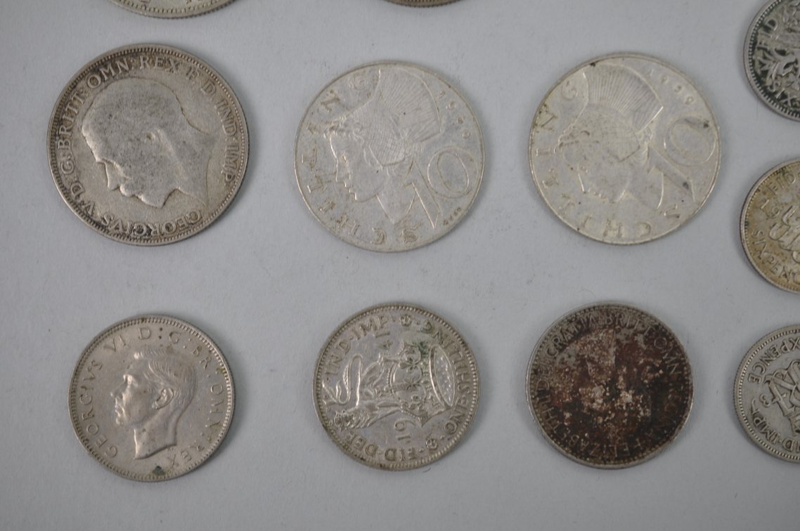 World Coins Pence and Shillings, photo 4 of 6