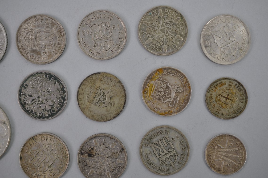 World Coins Pence and Shillings, photo 5 of 6