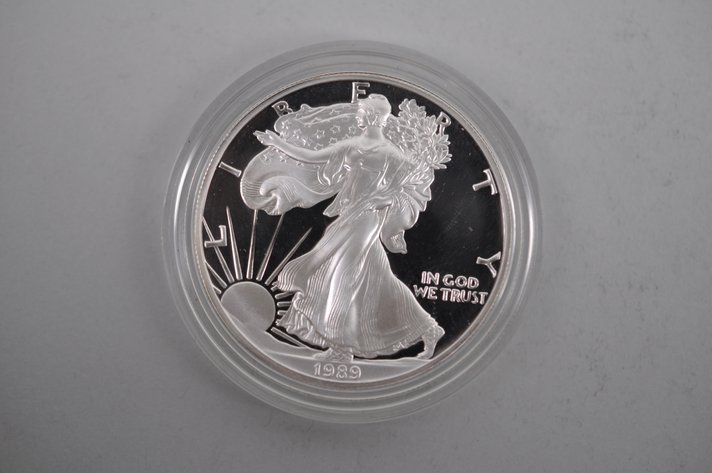 1989S American Silver Eagle Proof