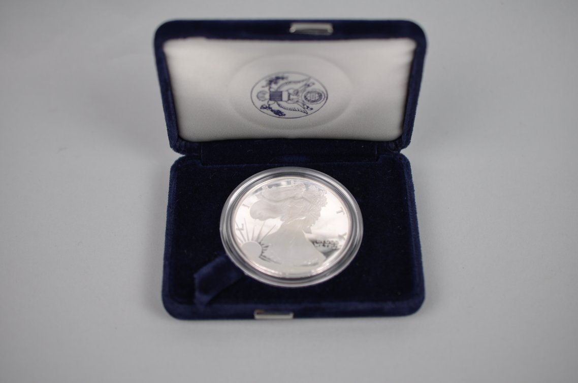 1994 American Silver Eagle Proof, photo 3 of 4