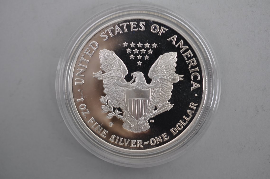 1994 American Silver Eagle Proof, photo 2 of 4