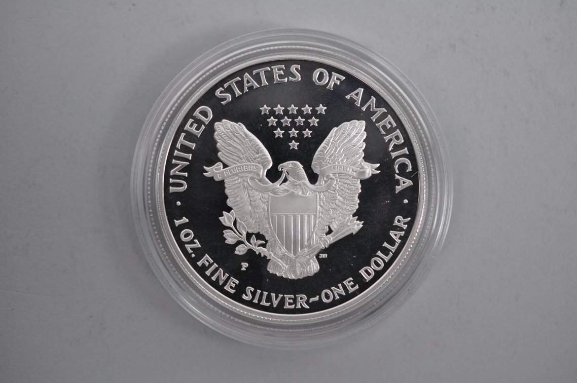 1999 American Silver Eagle Proof, photo 2 of 4