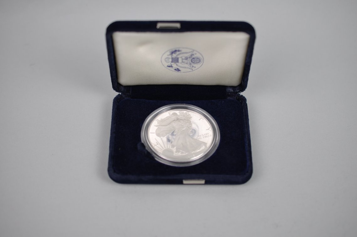1999 American Silver Eagle Proof, photo 3 of 4