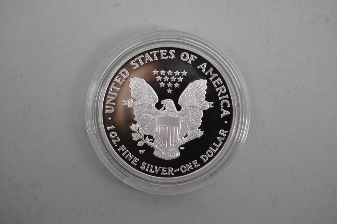2004 American Silver Eagle Proof, photo 2 of 4