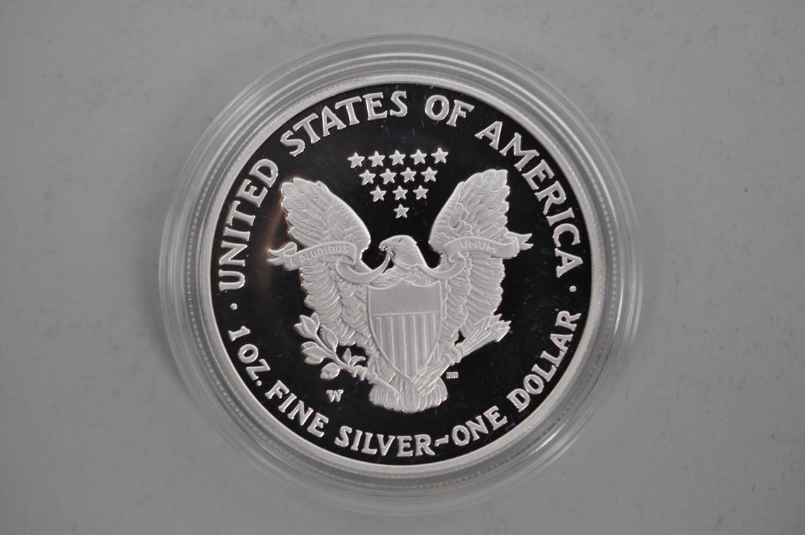 2007 American Silver Eagle Proof, photo 2 of 4
