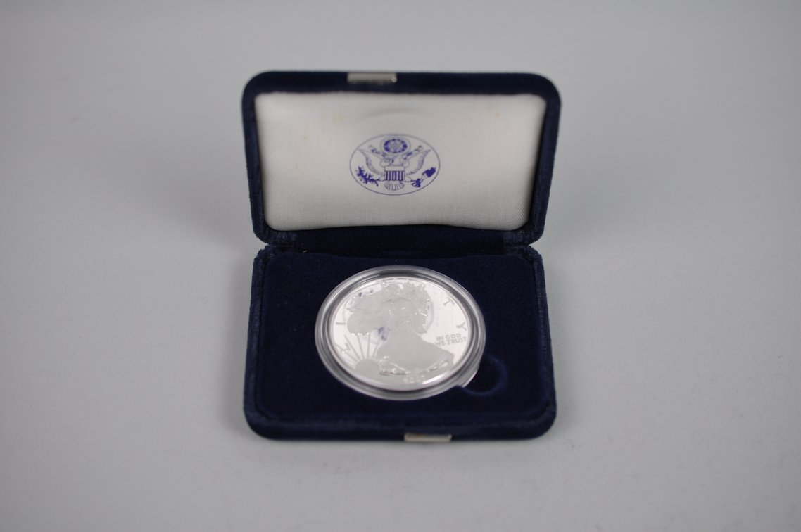 2007 American Silver Eagle Proof, photo 3 of 4