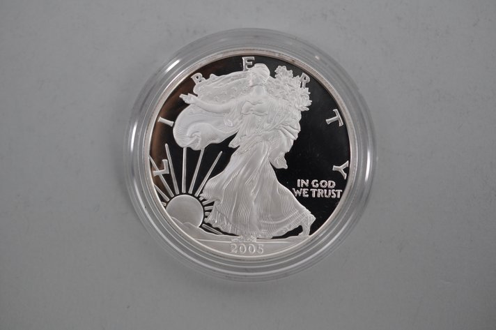 2005 American Silver Eagle Proof