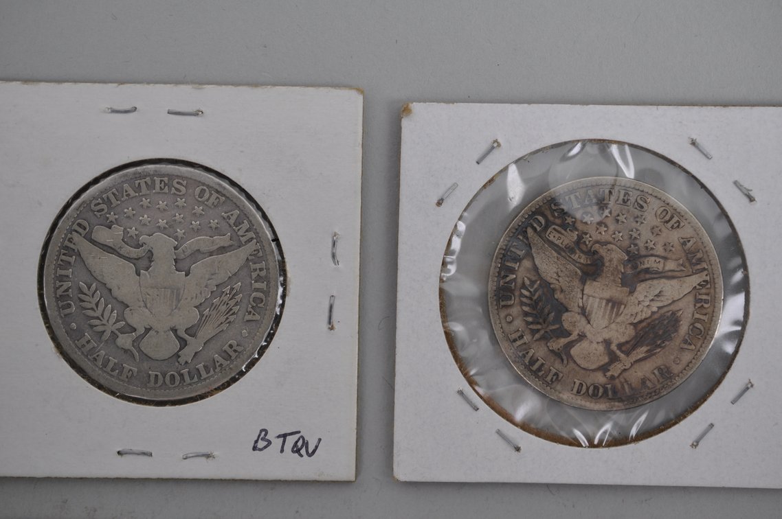 Barber Silver Half Dollars, photo 8 of 12