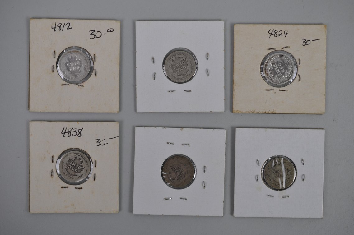 Barber Silver Dimes 1897-1915, photo 5 of 8