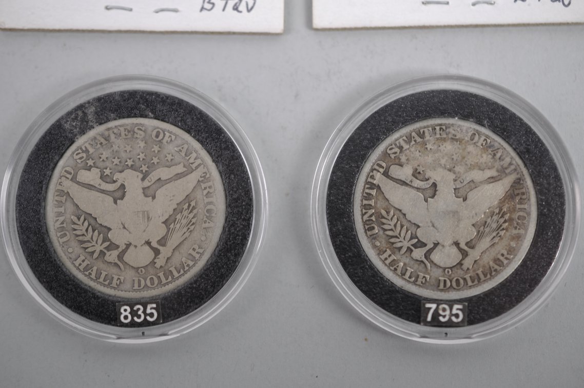 Barber Silver Half Dollars, photo 12 of 12