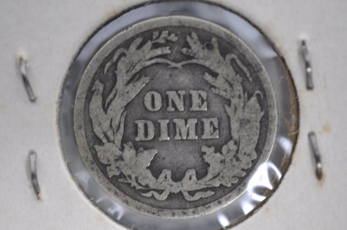 Barber Silver Dimes 1897-1915, photo 8 of 8
