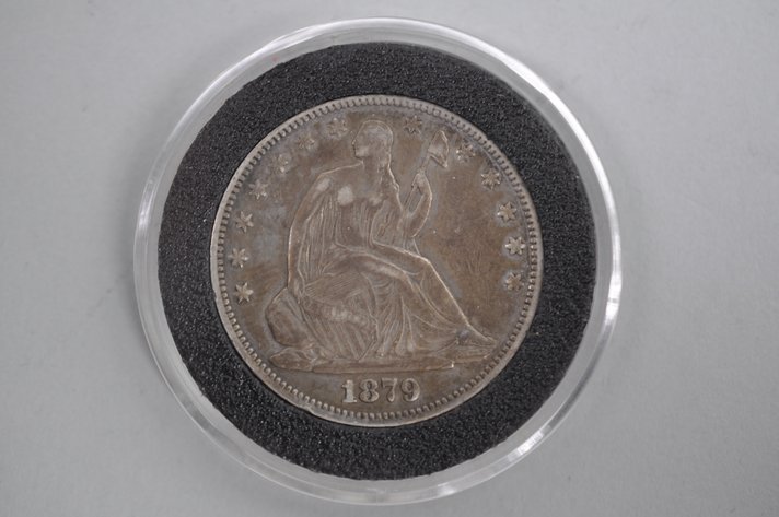 1879 Seated Liberty Half Dollar