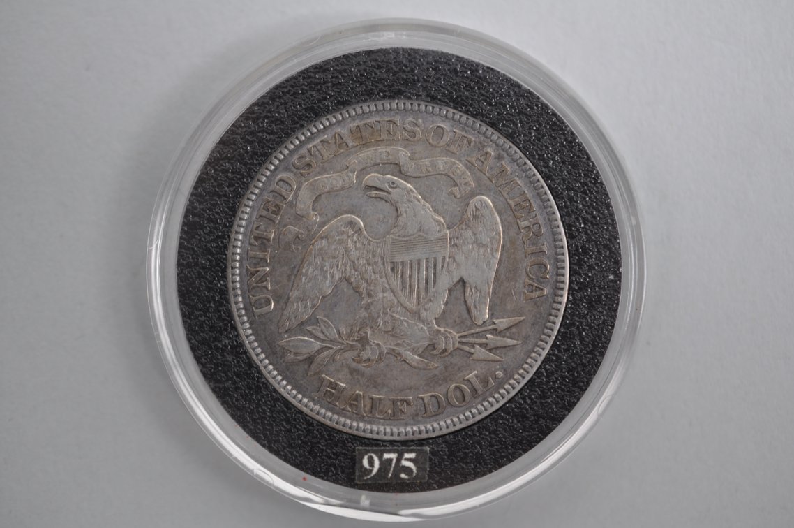 1879 Seated Liberty Half Dollar, photo 2 of 2