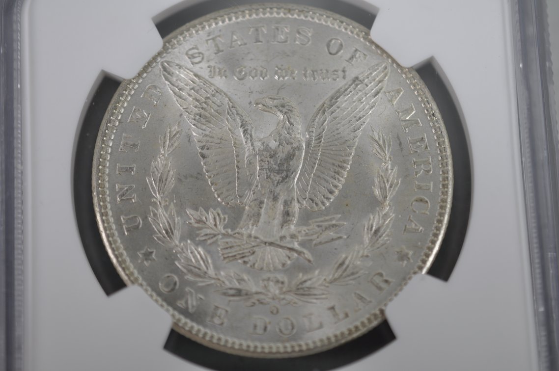 NGC Graded Slabbed Morgan Silver Dollars, photo 6 of 8