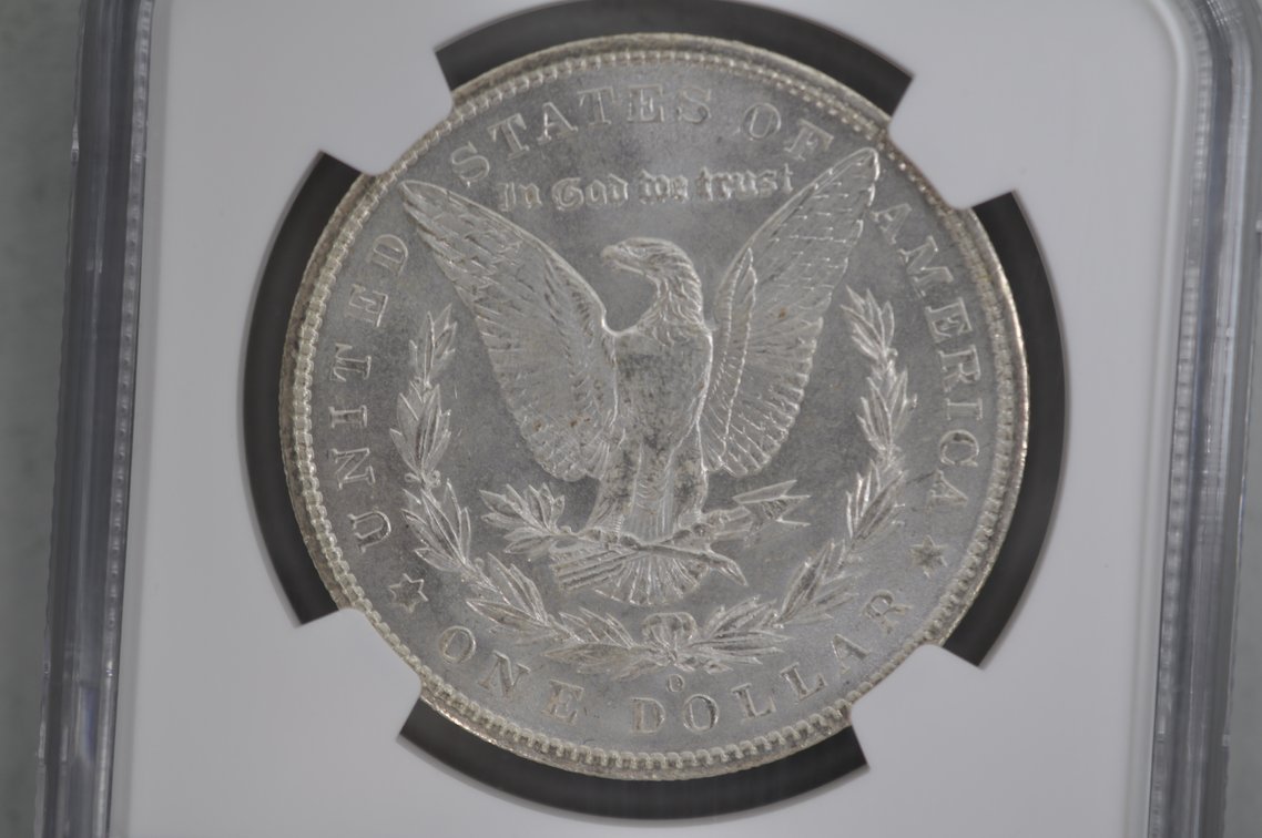 NGC Graded Slabbed Morgan Silver Dollars, photo 8 of 8