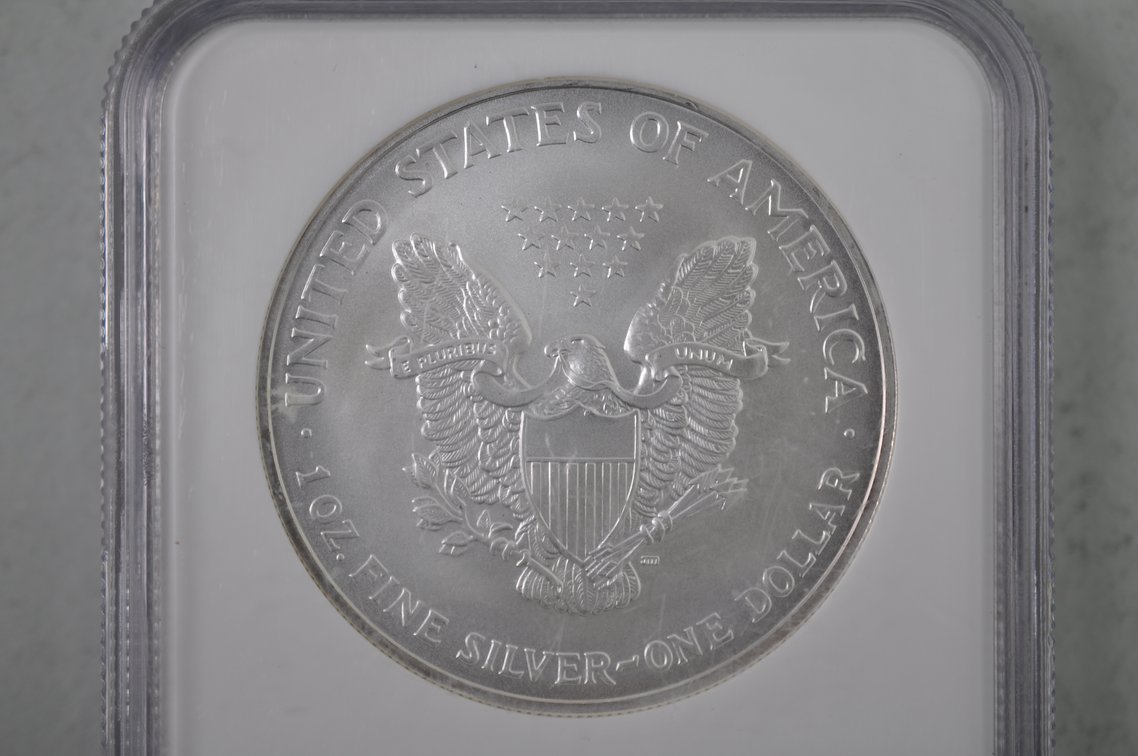 American Silver Eagles Graded, photo 8 of 8